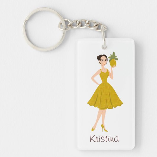 パイナップル・シー キーホルダー (正面)