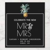 パイナップル デライト ワインラベル (シングルラベル)