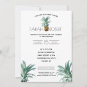 パイナップル·デラ結婚イトズ 招待状 (正面)