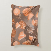 パイナップル パターン 4 アクセントクッション (裏面(縦))