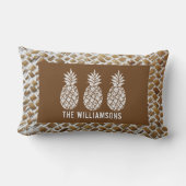 パイナップル 　パーソナライズド ランバークッション (裏面)