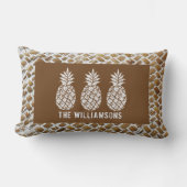 パイナップル 　パーソナライズド ランバークッション (正面)