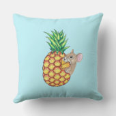 パイナップル・ピカがチョンプアクアを飲む クッション (裏面)