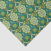 パイナップル&フラワーパターン 薄葉紙 (詳細)