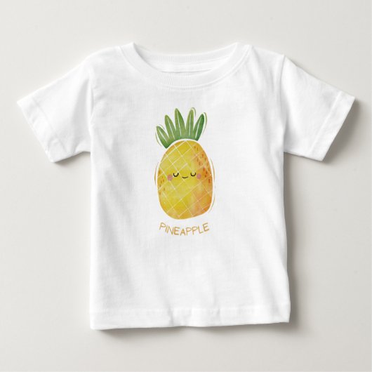パイナップル ベビーTシャツ (正面)