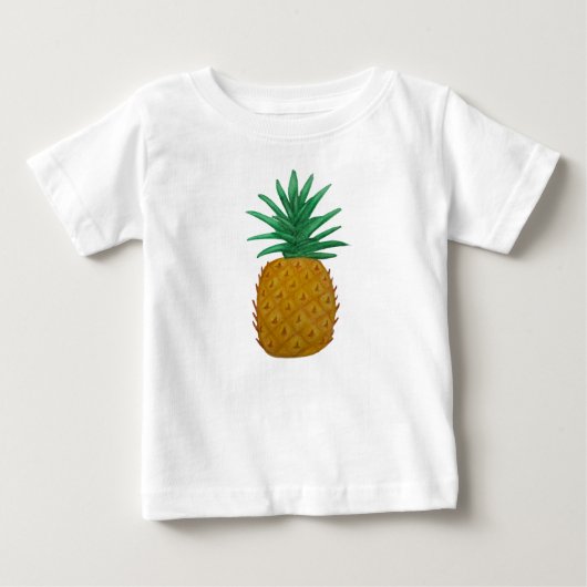 パイナップル ベビーTシャツ (正面)