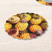 パイナップル ペーパーコースター (アングル)