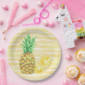 パイナップル ペーパープレート (パーティー)