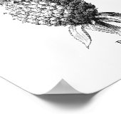 パイナップル ポスター (角)