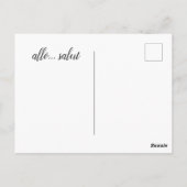 パイナップル ポストカード (裏面)