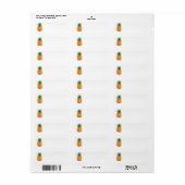 パイナップル ラベル (フルシート)