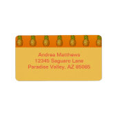 パイナップル ラベル (正面)