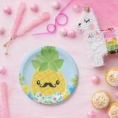 パイナップル·リトル·ミスター·ボーイズ  ペーパープレート (パーティー)