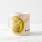 パイナップル・ロンド コーヒーマグカップ (正面左)
