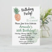 パイナップル 招待状 (スタンド正面)