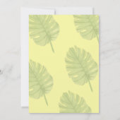 パイナップル 招待状 (裏面)