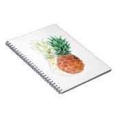 パイナップル、水色。 ノートブック (右側)