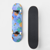 パイナップル。絵を描.パーティー. スケートボード (正面)