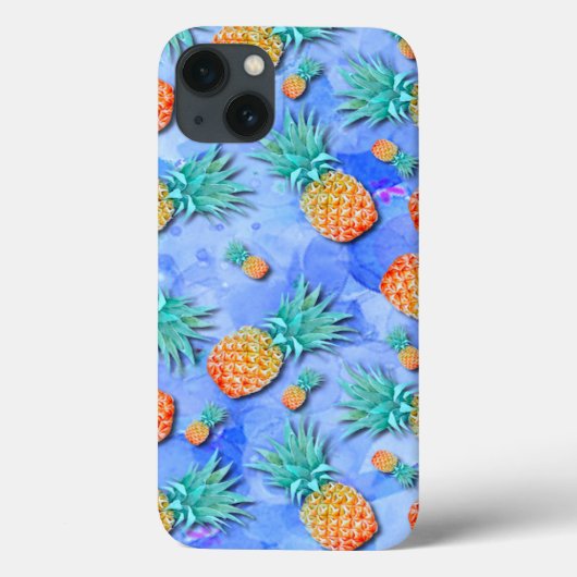 パイナップル。絵を描.パーティー. Case-Mate iPhoneケース (裏面)