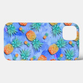 パイナップル。絵を描.パーティー. Case-Mate iPhoneケース (裏面 (横))