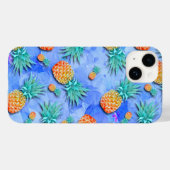 パイナップル。絵を描.パーティー. Case-Mate iPhoneケース (裏面 (横))