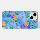 パイナップル。絵を描.パーティー. Case-Mate iPhoneケース (裏面 (横))