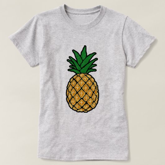 パイナップル#1 Tシャツ (デザイン正面)