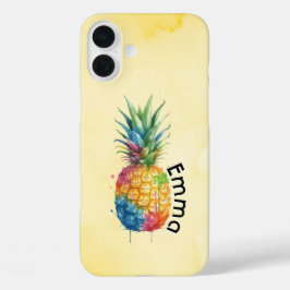 パイナップル iPhone 16 PLUSケース