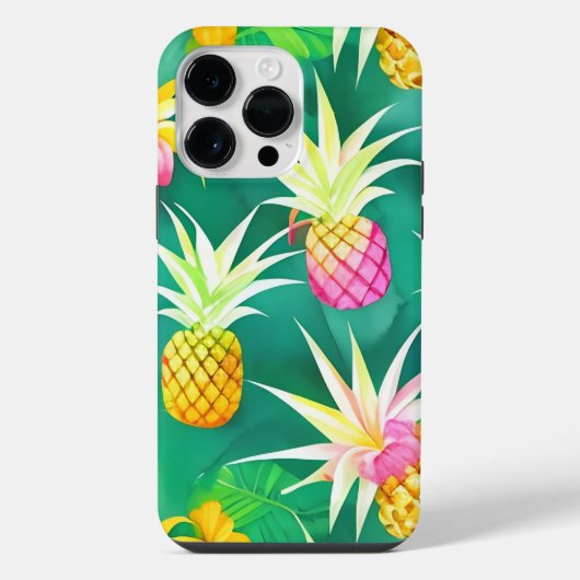 パイナップル iPhoneケース (裏面)