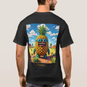 パイナップル – PineCraft Series - Pineapple Empire Tシャツ (裏面)