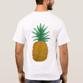 パイナップル Tシャツ (裏面)