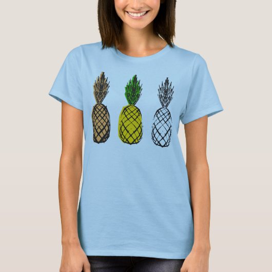 パイナップルTシャツ Tシャツ (正面)