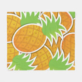 パイナファンキーー フリースブランケット (正面(横))