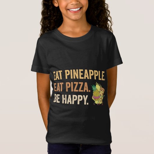 パイニ食べオル食べのピザハッ Tシャツ (正面)
