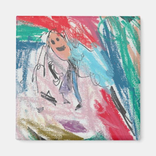 パイパーのセルフポートレイトパイパーのセルフポートレイト マグネット (正面)