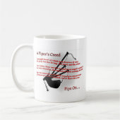 パイパーの信条 コーヒーマグカップ (左)