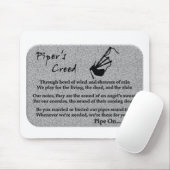 パイパーの信条(石) マウスパッド (マウス)