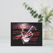 パイパーの信条(稲妻) ポストカード (スタンド正面)