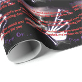 パイパーの信条(稲妻) ラッピングペーパー (ロールコーナー)