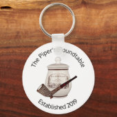 パイパーの円卓式キーチェーン キーホルダー (正面)