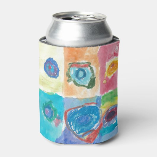 パイパーの同心円 缶クーラー (缶正面)