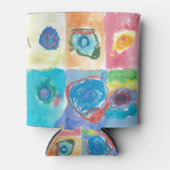 パイパーの同心円 缶クーラー (正面)