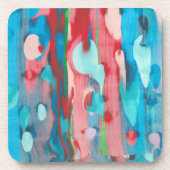 パイパーの擦り切れアート コースター (正面)