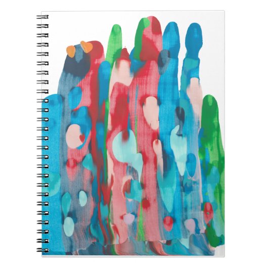 パイパーの擦り切れアート ノートブック (正面)