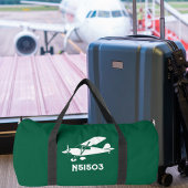 パイパークールクブ飛行機、航空カスタム用ジム旅行 ダッフルバッグ
