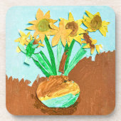 パイパーズヴァンゴッホインスパイアヒマワリ コースター (正面)