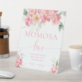 パイパーピオニーフローラモモモザバー 台座サイン (インサイチュ)