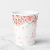 パイパーピーオンライフタイムオブ蝶ブライダルシャワー 紙コップ (右)