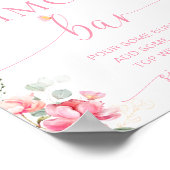 パイパーピーニーフローラバタフライミモサバー ポスター (角)