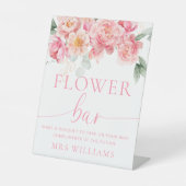 パイパーピーニーフローラフラワーバー 台座サイン (正面)